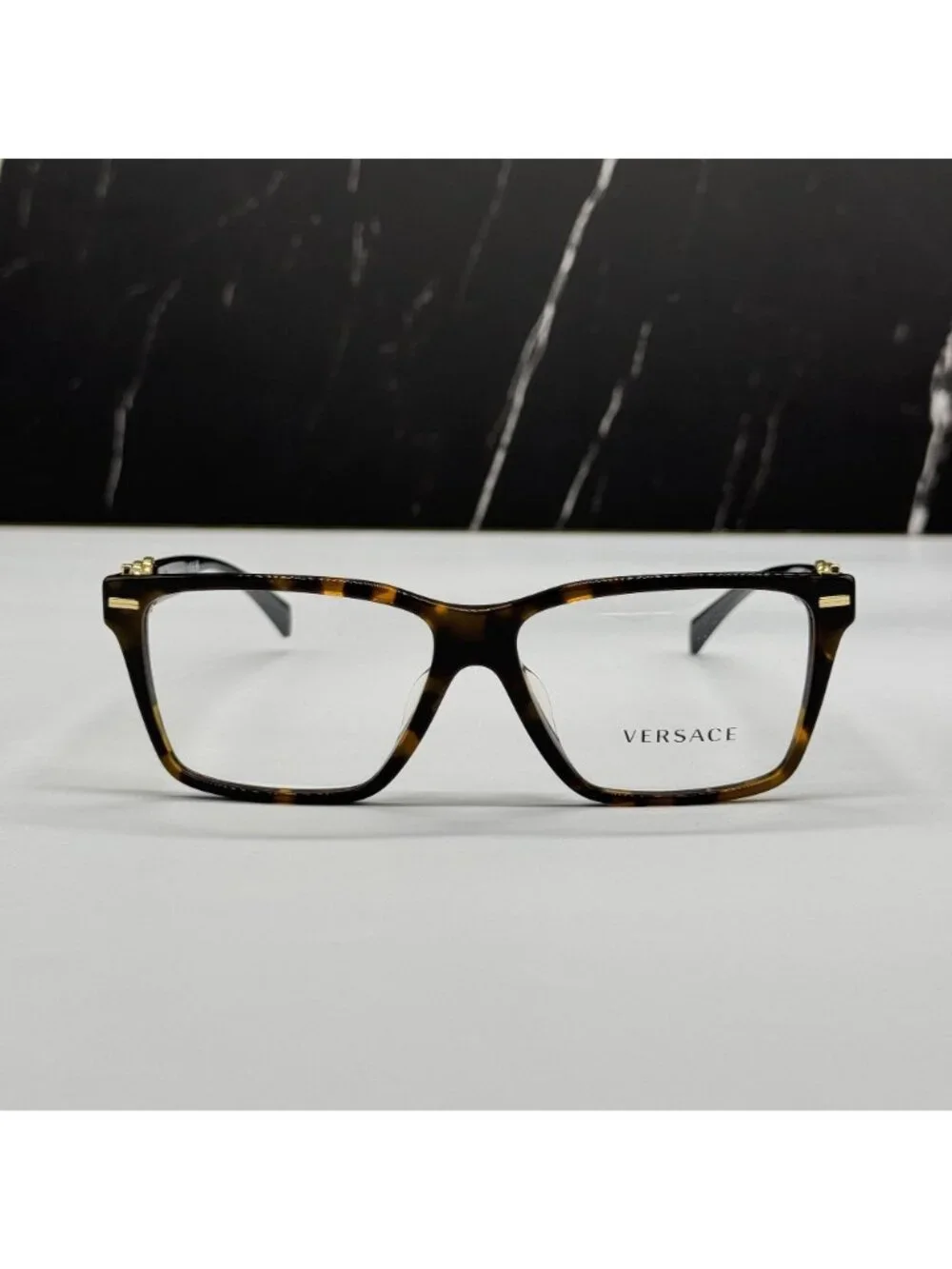 Versace VE3335F 5404 Havana Brown Women Eyeglasses Authentic NEW